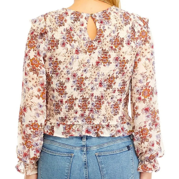 NWT Oak & Trellis Floral Fall Top - Picture 7 of 8